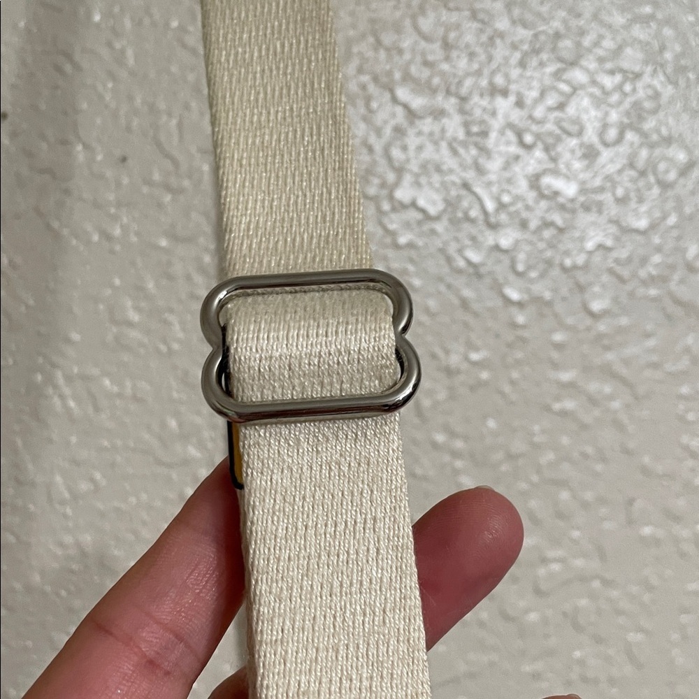 Coach Crossbody Bag in Tan with Yellow Accents - Picture 5 of 12